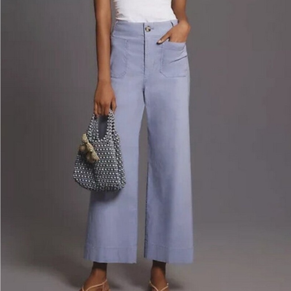 Anthropologie Maeve Colette Wide Leg Pants